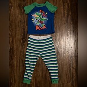 Garanimals Green and Blue Kids Pajama Set